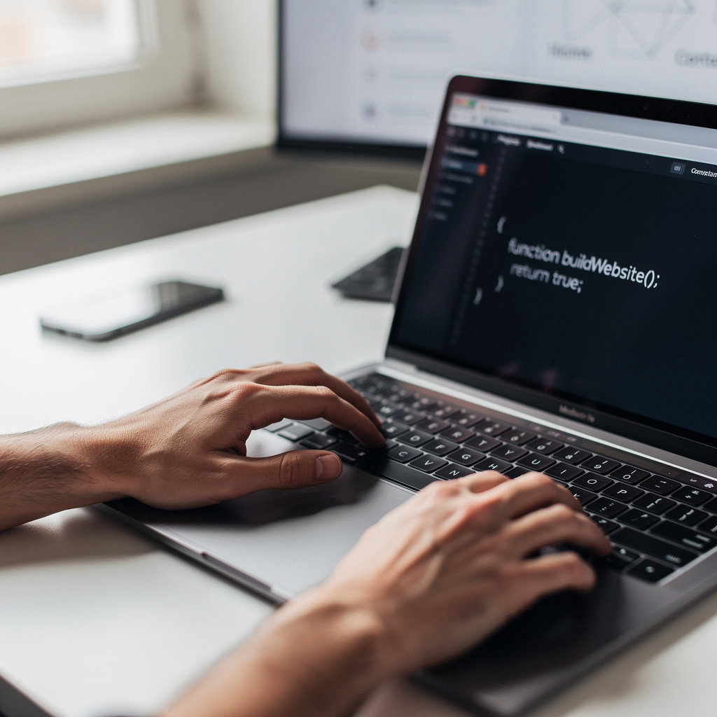 Video In Progress team collaborating on professional website development and design strategy